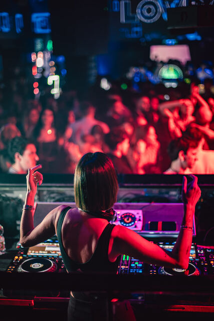 Il pubblico della Main Room di Room26 – Thursday